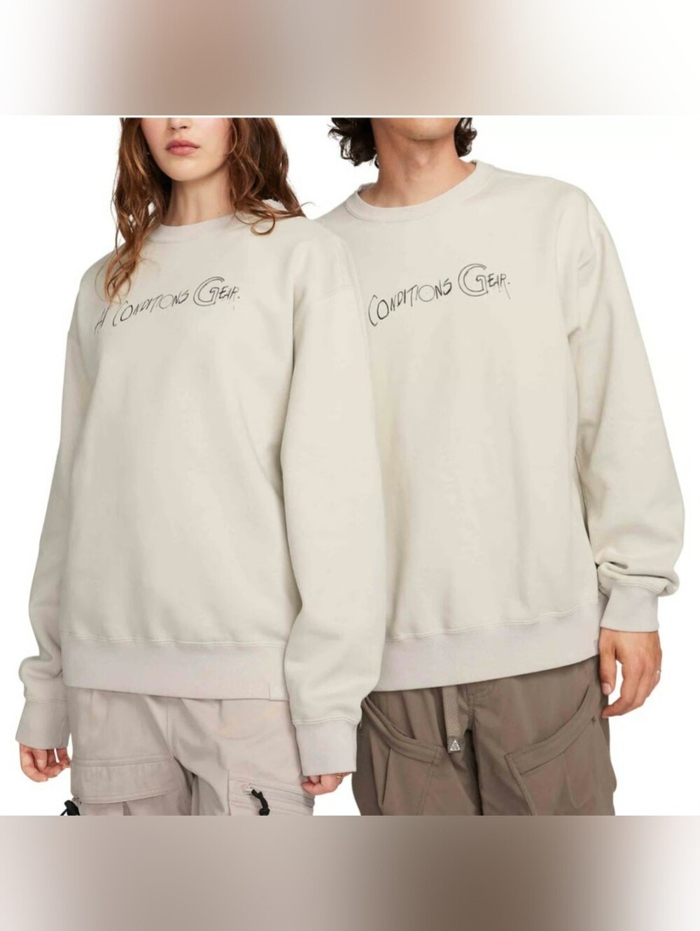 NikeACG Therma-FIT Fleece Crew/legendary artist Ralph Steadman